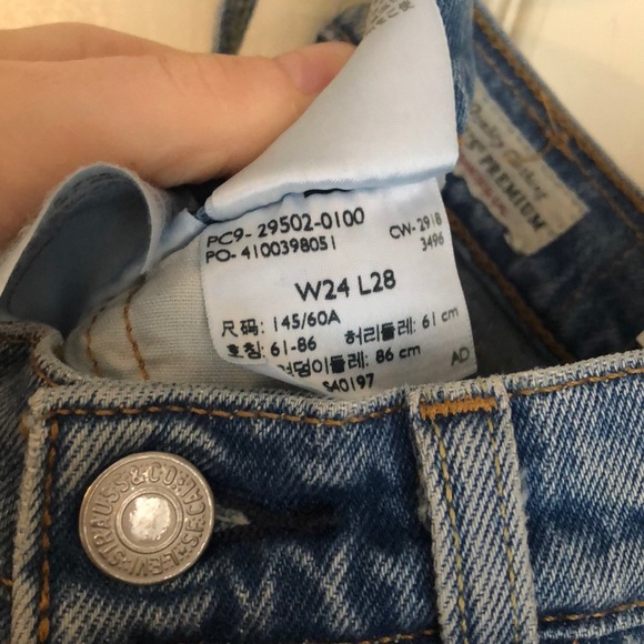 NWT! Levi’s 501 Skinny - Picture 6 of 6